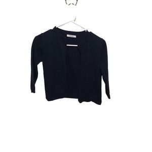 CAMPURE Button down Top  Size 6 Navy Cotton